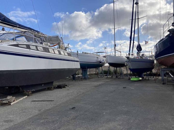 Service d’hivernage bateaux Quimper