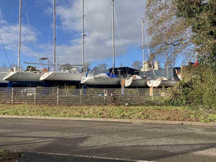 Hivernage bateaux Quimper