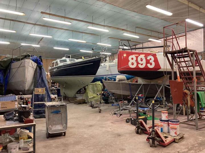 Réparation de bateaux Quimper